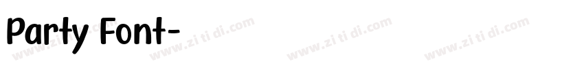 Party Font字体转换
